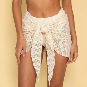 NWT Montce Bone Crochet Sarong